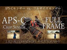crop vs full frame sensor how