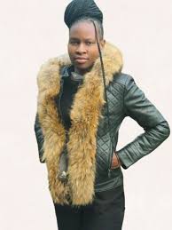 Fox Fur Hooded Leather Jacket