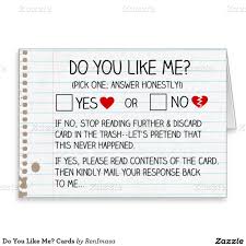 Maybe one day i can call you my bf or my husband, it all depends on you. Do You Like Me Cards Zazzle Com Love Quotes For Crush Cute Valentines Day Cards Cards For Boyfriend