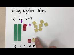 Solving Equations Using Algebra Tiles