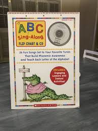 Lakeshore Letters Chart Number Chart Abc Sing Along Chart