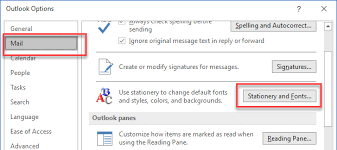 how to increase font size in outlook 365