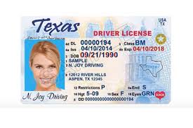 real id texas driver s license