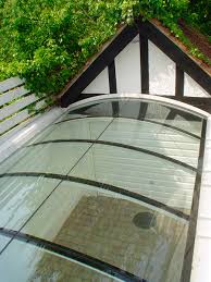 Glass Frame Glass Roof Barrel Vaulted
