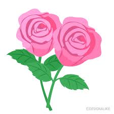 light pink rose flowers clip art free