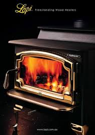 Lopi Freestanding Wood Heater Brochure