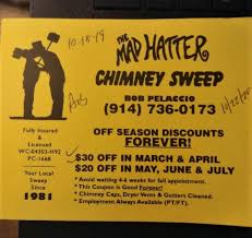 Mad Hatter Chimney Sweep Montrose Ny