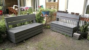 how to build a garden storage bench