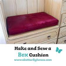 How To Sew A Box Cushion Super Easy