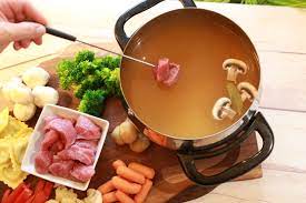 simmering broth fondue kansas living