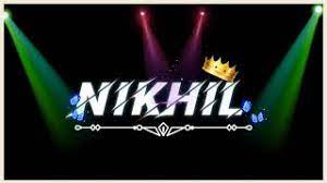 nikhil name art whatsapp status video