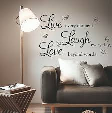 Live Laugh Love E Transfer Wall