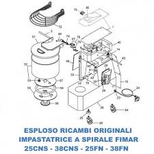 spare parts for spiral mixers