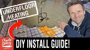 how to install underfloor heating in an