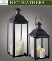 Carriage Outdoor Lantern Henfeathers