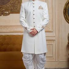 It has been the most worn ethnic outfit by sherwanis resemble indian jodhpuri suits and achkans and are quite a jazzier version of western suits. Mens Wedding Sherwani Blue Royal Sherwani Indian Suit For Etsy