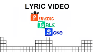 periotic table song s you