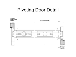 Pivot Doors Detail Door Detail Pivot