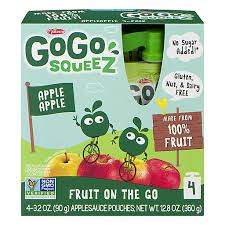 go go squeez applesauce on the go apple