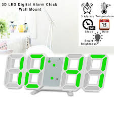 Digital Table Clocks Wall Clock Led