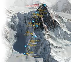 K2, bottleneck, serac, upper mountain. K2 The Second Deadliest Mountain In The World Outsider Ie