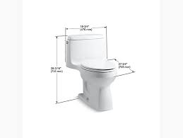 A wide variety of short height toilet options are available to you, such as modern. Kohler K 3810 Santa Rosa Comfort Height One Piece 1 28 Gpf Toilet Kohler