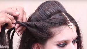 beautiful bridal makeup hairstyle