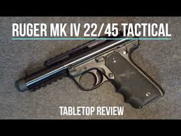ruger mk iv 22 45 tactical pistol