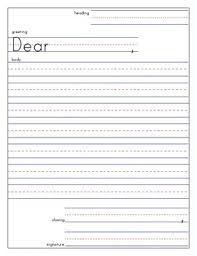Friendly Letter Templates With Examples And Rubric Checklist Tpt