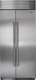 They come in two diameters: Sub Zero Bi 36s S Ph 36 Built In Side By Side Refrigerator Classic Stainless Pro