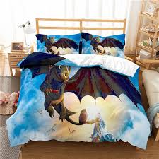 dragon soft bedding set quilt cover