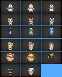 These adorable pets come in two different types which are combat pets which obtained through taming as Pc Computer Maplestory 2 Pet Previews The Spriters Resource