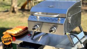 2 burner tabletop propane gas grill