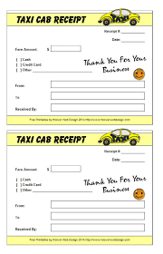 Taxi Bill Template Cab Travel Receipt Format Yeniscale Spreadsheet