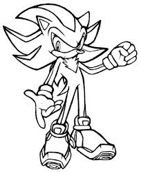 Sonic the hedgehog can run faster than the speed of sound! Free Coloring Pages Free Printable Sonic Coloring Pages