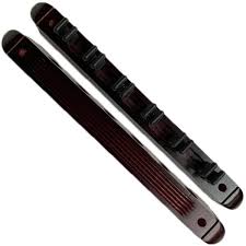 Two Piece Pool Cue Wall Rack