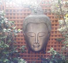 Large Buddha Wall Hanging Mask