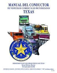 commercial driver manual for cdl texas