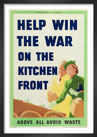 war on the kitchen front art print