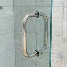 shower screen door chrome pull handle