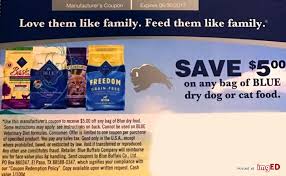 Blue buffalo pet food features natural, healthy and formulas for dogs and cats at every age and stage of life. 20 Coupons 5 Off Blue Buffalo Dry Cat Dog Food Exp 6 2017 100 Savings Xmas Image On Imged