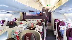qatar airways a380 business cl