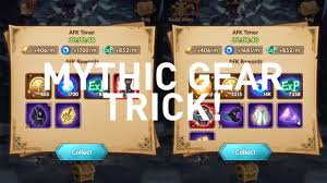 Proven Trick To Get Mythic Gears With Ease Afk Arena Guide