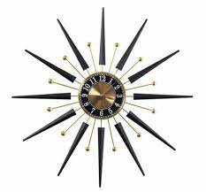 Starburst Wall Clock From Er