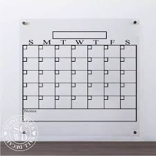 Dry Erase Wall Calendar Family Calendar