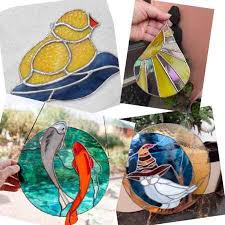 Crafting Stained Glass Suncatchers