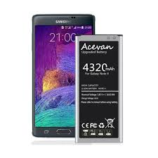 The samsung note 4, with its ingenious creativity coupled with a powerful battery, is an easy buy for every customer. Note 4 Battery Acevan 3450mah Replacement For Samsung Galaxy 4 For Sale Online Ebay