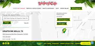 rainforest cafe menu with s