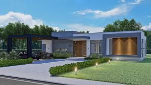 Modern House Design 25x30 M 3 Beds One