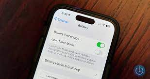 what s draining your iphone battery